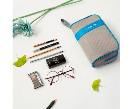 Товар распродан - Органайзер-косметичка Storge bag.Серый - Тумбы для хранения, фото 1