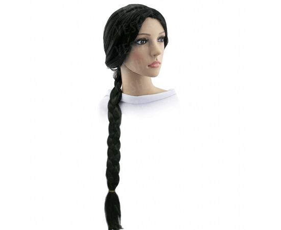 Товар распродан - Парик Одна Коса 90 см черный - Парики и шиньоны, фото 1