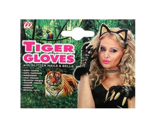 Товар распродан - Перчатки женщина кошка - Карнавальные аксессуары, фото 1