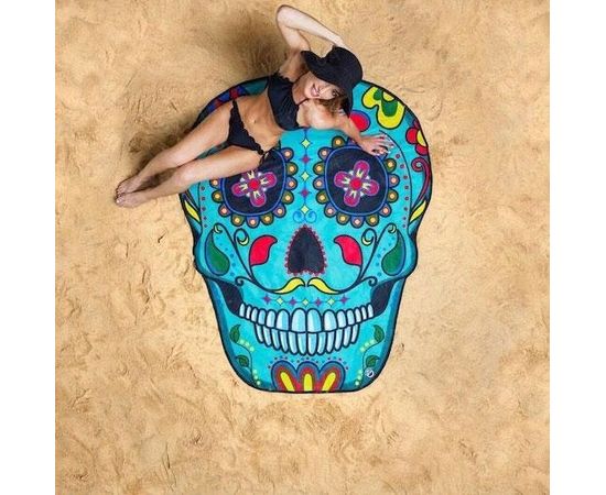 Товар распродан - Пляжный коврик Череп. - Пляжные коврики, фото 1