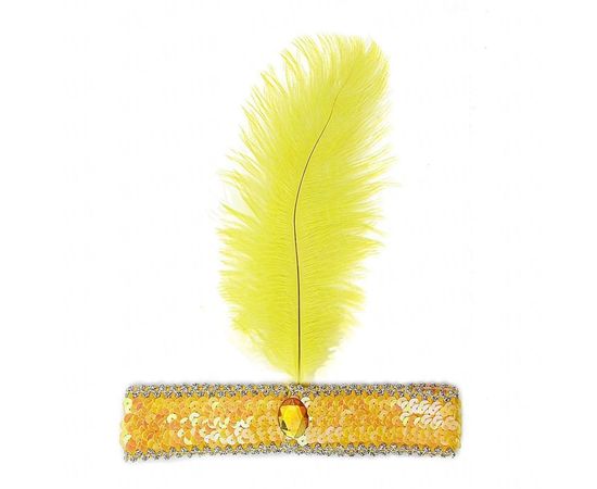 Товар распродан - Повязка Чикаго желтая - Карнавальные шляпы, фото 1