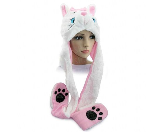 Товар распродан - Шапка маска с лапками Кошка - Карнавальные шляпы, фото 1 Товар распродан - Шапка маска с лапками Кошка - Карнавальные шляпы, фото 1