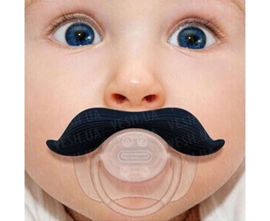 Товар распродан - Соска с усами Дамский угодник #1 - Пустышки для младенцев, фото 1