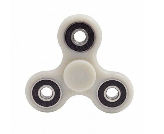 Товар распродан - Спиннер фосфорный с подшипниками светящийся. Серый - Волчки спиннеры, фото 1