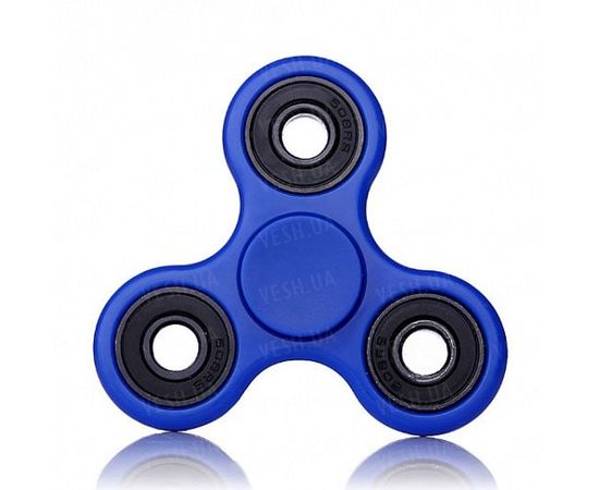 Товар распродан - Спиннер с подшипниками. Синий - Волчки спиннеры, фото 1
