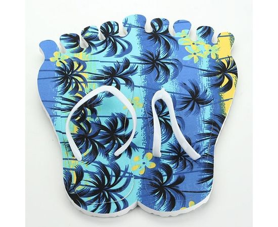Товар распродан - Тапки вьетнамки Лапа (Цвет- ПАЛЬМА) (38 размер) - Сандали и вьетнамки сланцы женские, фото 1