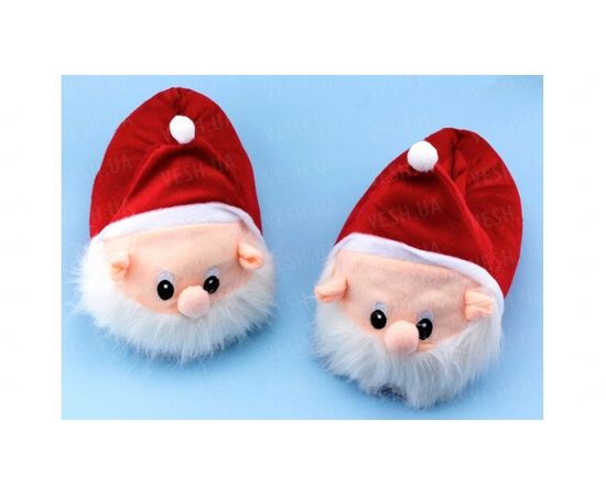 Товар распродан - Тапочки Дед Мороз Гномик - Домашние тапочки, фото 1