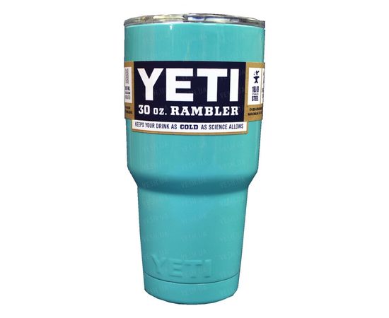 Товар распродан - Термокружка YETI Rambler Tumbler 30 OZ Голубой - Термосы и термокружки, фото 1