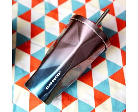 Товар распродан - Термокружка &quot;мятая&quot; с трубочкой Starbucks - Брелки, фото 1
