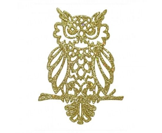 Товар распродан - Украшение Сова пластик 12х9 см золото - Новогодние игрушки и украшения, фото 1 Товар распродан - Украшение Сова пластик 12х9 см золото - Новогодние игрушки и украшения, фото 1
