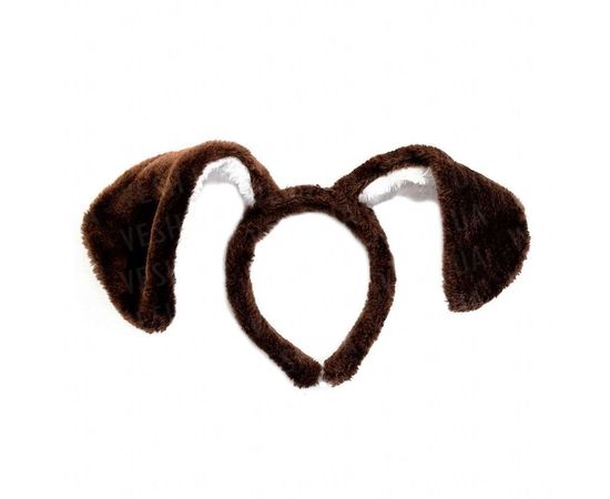 Товар распродан - Ушки Собаки коричневые - Карнавальные шляпы, фото 1