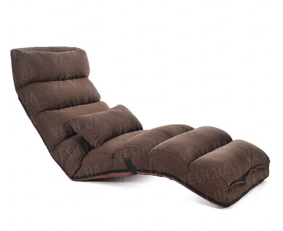 Товар распродан - Уценка! Кресло трансформер удлиненное &quot;Релакс&quot;. Кофейное. (C1) - Кресла, фото 1