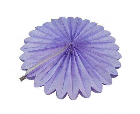 Товар распродан - Веерный круг тишью 25 см фиалковый 0004 - Аксессуары для праздника, фото 1 Товар распродан - Веерный круг тишью 25 см фиалковый 0004 - Аксессуары для праздника, фото 1