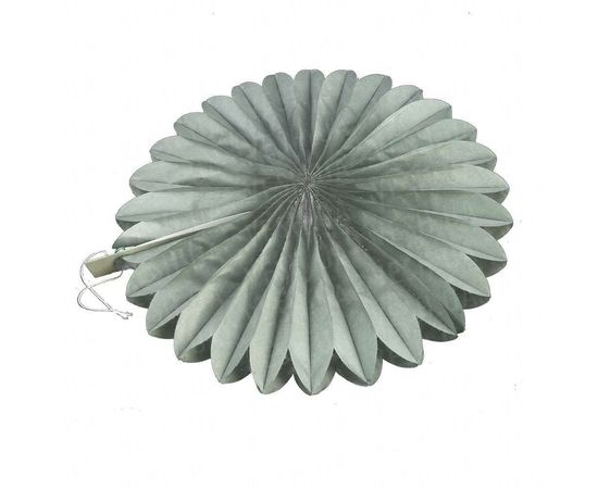 Товар распродан - Веерный круг тишью 30 см темно серый 0027 - Аксессуары для праздника, фото 1 Товар распродан - Веерный круг тишью 30 см темно серый 0027 - Аксессуары для праздника, фото 1