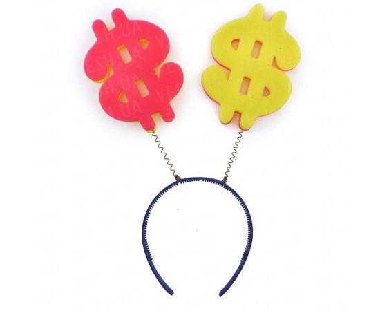 Товар распродан - Антенки поролон Доллар - Карнавальные шляпы, фото 1