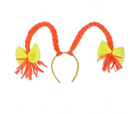 Товар распродан - Антенки поролон Косы Пеппи - Карнавальные шляпы, фото 1