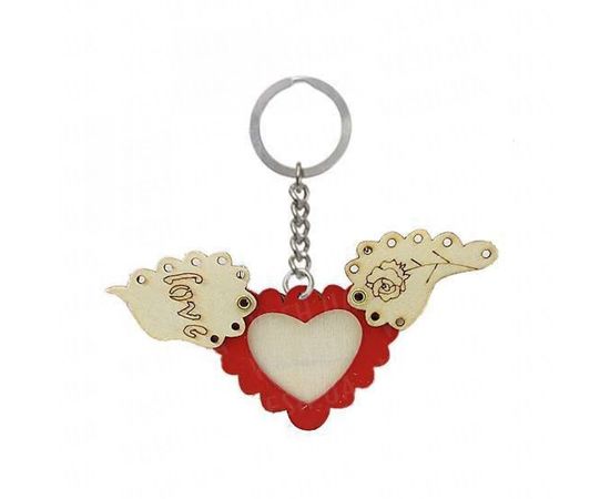 Товар распродан - Брелок Сердечко с рамкой - Брелки, фото 1
