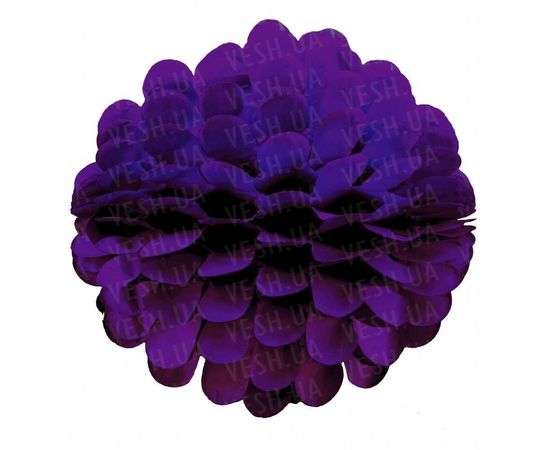 Товар распродан - Бумажный шар цветок 20 см фиолетовый 0021 - Аксессуары для праздника, фото 1 Товар распродан - Бумажный шар цветок 20 см фиолетовый 0021 - Аксессуары для праздника, фото 1