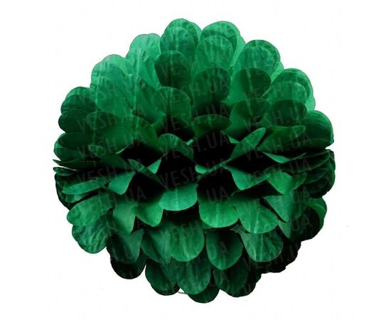 Товар распродан - Бумажный шар цветок 20 см малахитовый 0016 - Аксессуары для праздника, фото 1 Товар распродан - Бумажный шар цветок 20 см малахитовый 0016 - Аксессуары для праздника, фото 1