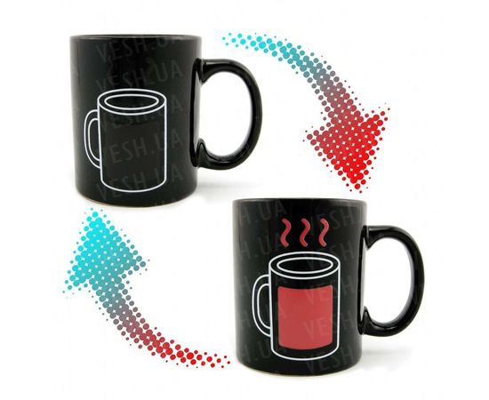 Товар распродан - Чашка хамелеон HOT CUP - Чашки, фото 1 Товар распродан - Чашка хамелеон HOT CUP - Чашки, фото 1