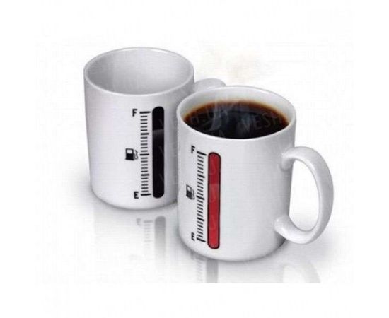 Товар распродан - Чашка хамелеон TANK UP с термометром - Чашки, фото 1