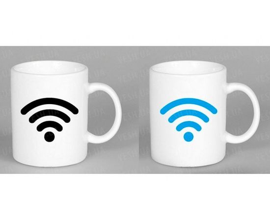 Товар распродан - Чашка с терморисунком Wi Fi - Чашки, фото 1