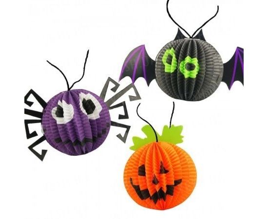Товар распродан - Декор 3D Хэллоуин 12 см уп. 3 шт - Аксессуары для праздника, фото 1 Товар распродан - Декор 3D Хэллоуин 12 см уп. 3 шт - Аксессуары для праздника, фото 1