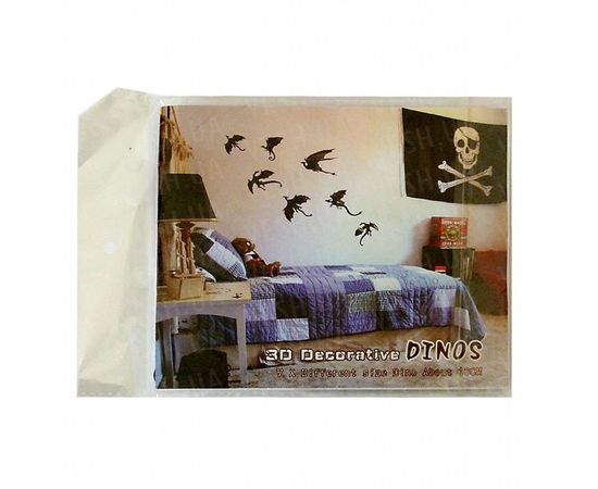 Товар распродан - Декор настенный Драконы уп. 7 шт - Аксессуары для праздника, фото 1 Товар распродан - Декор настенный Драконы уп. 7 шт - Аксессуары для праздника, фото 1