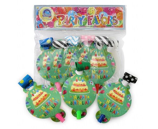 Товар распродан - Дудка Язычок Тортик уп. 10 шт - Аксессуары для праздника, фото 1 Товар распродан - Дудка Язычок Тортик уп. 10 шт - Аксессуары для праздника, фото 1