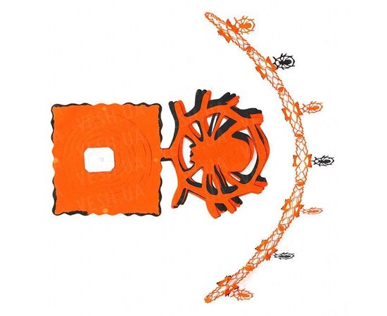 Товар распродан - Гирлянда 3D Хэллоуин с подвеской Паук с паутиной - Аксессуары для праздника, фото 1 Товар распродан - Гирлянда 3D Хэллоуин с подвеской Паук с паутиной - Аксессуары для праздника, фото 1