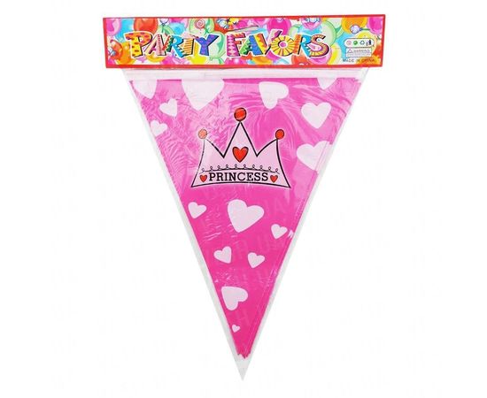 Товар распродан - Гирлянда флажки Принцесса - Аксессуары для праздника, фото 1 Товар распродан - Гирлянда флажки Принцесса - Аксессуары для праздника, фото 1