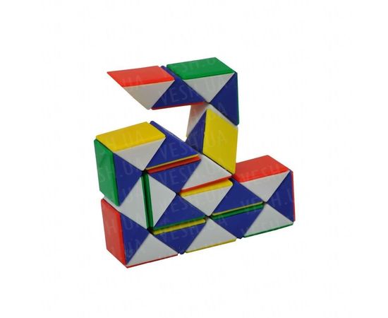 Товар распродан - Головоломка Змейка рубика 36 см люкс - Пазл для детеж и взрослых, фото 1