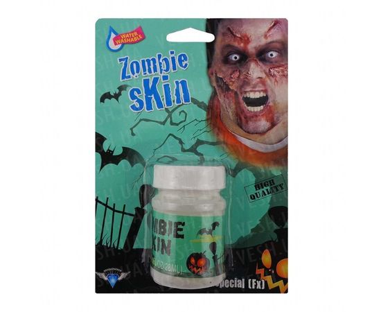 Товар распродан - Грим силиконовый жидкий Zombie Skin - Карнавальные аксессуары, фото 1