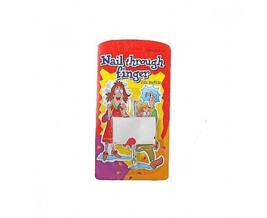 Товар распродан - Гвоздь в палец - Карнавальные аксессуары, фото 1