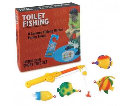 Товар распродан - Игра Рыбалка в туалете - Настольные игры, фото 1