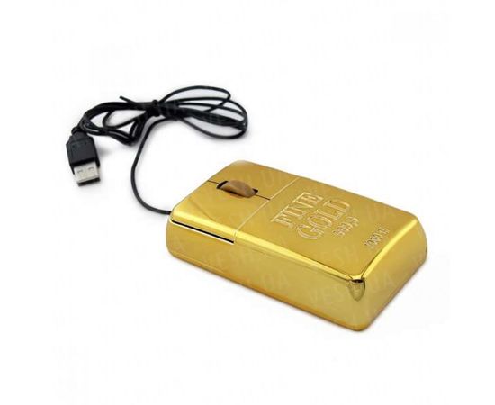 Товар распродан - Компьютерная мышка Слиток Золота - мыши и манипуляторы, фото 1