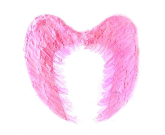 Товар распродан - Крылья Ангела Большие 40х60 см розовые - Карнавальные аксессуары, фото 1