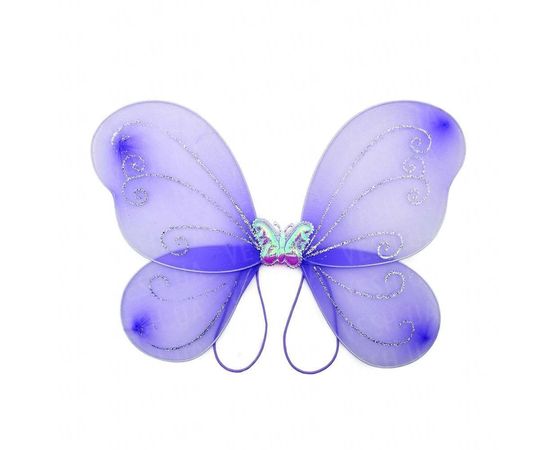 Товар распродан - Крылья Бабочки средние сиреневые 50х40 см - Карнавальные аксессуары, фото 1 Товар распродан - Крылья Бабочки средние сиреневые 50х40 см - Карнавальные аксессуары, фото 1