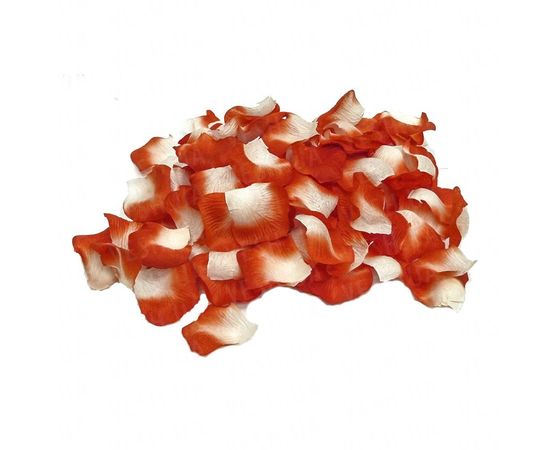 Товар распродан - Лепестки роз уп. 120шт красно-белые - Сушеные цветы растения, фото 1