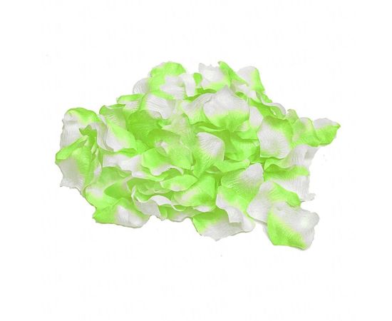 Товар распродан - Лепестки роз уп. 120шт салатово-белые - Сушеные цветы растения, фото 1