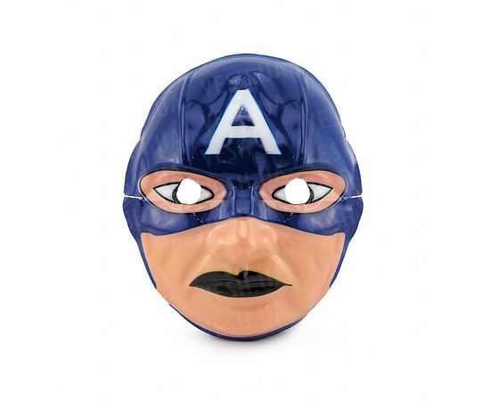 Товар распродан - Маска Детская Капитан Америка уп. 12 шт пластик - Карнавальные маски, фото 1 Товар распродан - Маска Детская Капитан Америка уп. 12 шт пластик - Карнавальные маски, фото 1
