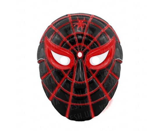 Товар распродан - Маска Детская Спайдермен черная уп. 12шт - Карнавальные маски, фото 1