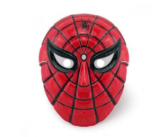 Товар распродан - Маска Детская Спайдермен уп. 12 шт пластик - Карнавальные маски, фото 1
