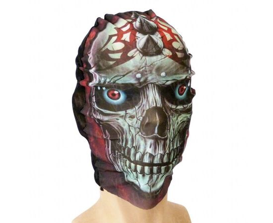 Товар распродан - Маска чулок Череп с ирокезом - Карнавальные маски, фото 1