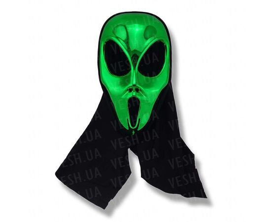 Товар распродан - Маска пластик Инопланетянин - Карнавальные маски, фото 1 Товар распродан - Маска пластик Инопланетянин - Карнавальные маски, фото 1