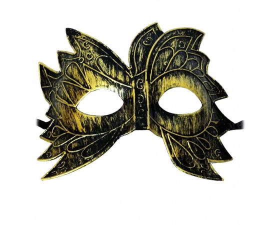 Товар распродан - Маска пластик Летучая мышь золото - Карнавальные маски, фото 1 Товар распродан - Маска пластик Летучая мышь золото - Карнавальные маски, фото 1