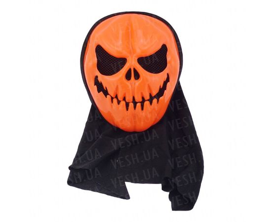 Товар распродан - Маска пластик Тыква - Карнавальные маски, фото 1