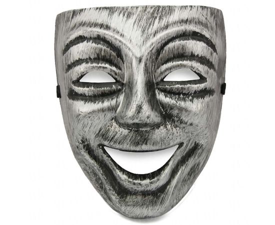 Товар распродан - Маска пластик смех - Карнавальные маски, фото 1