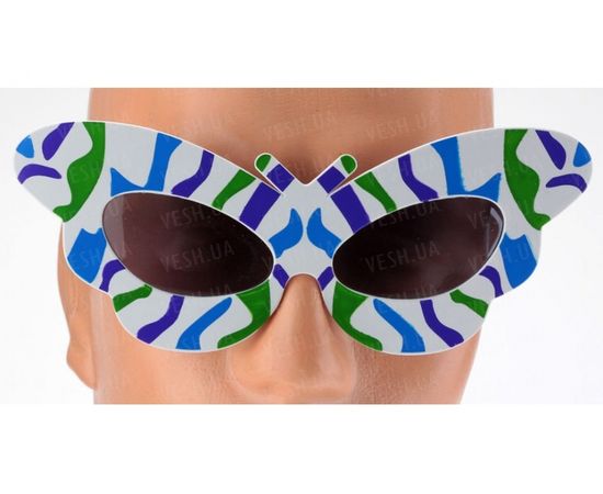 Товар распродан - Очки party бабочка мал. - Карнавальные аксессуары, фото 1