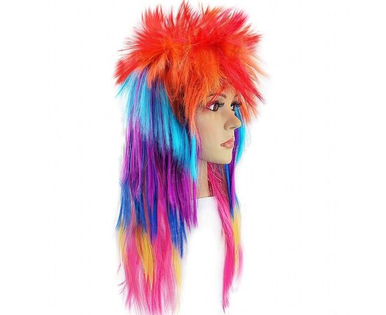 Товар распродан - Парик Ровный Хиппи с ирокезом - Парики и шиньоны, фото 1